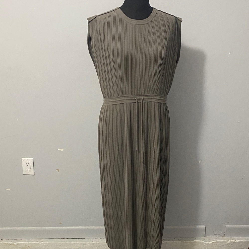 Club Monaco Olive Sleeveless Dress